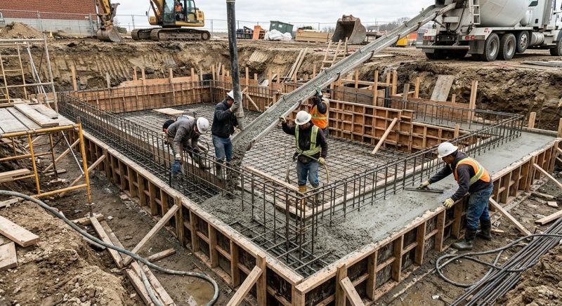 Basement Concrete Pouring in Charleston, SC