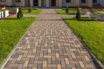 Brick Driveway Installation in Burlington, VT