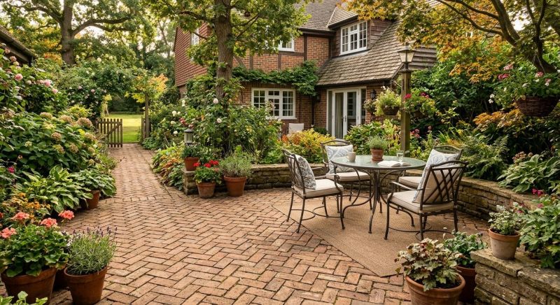 Brick Hardscape Construction in Burlington, VT