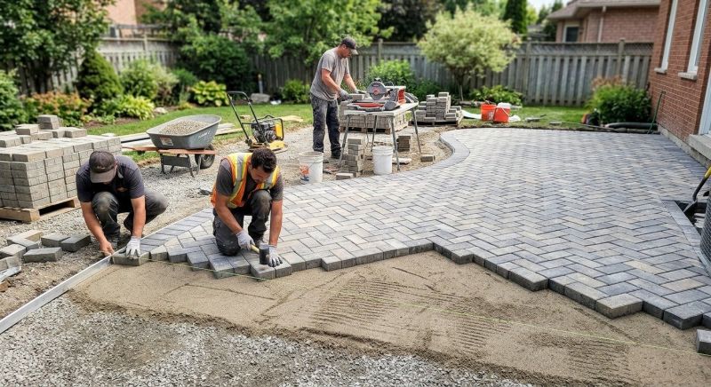Cement Pavers Installation in Fairfield County, CT