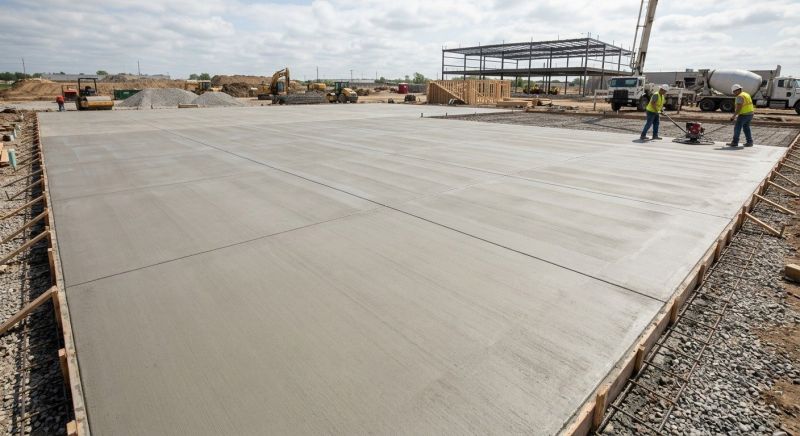 Commercial Slab Construction in Fort Worth, TX
