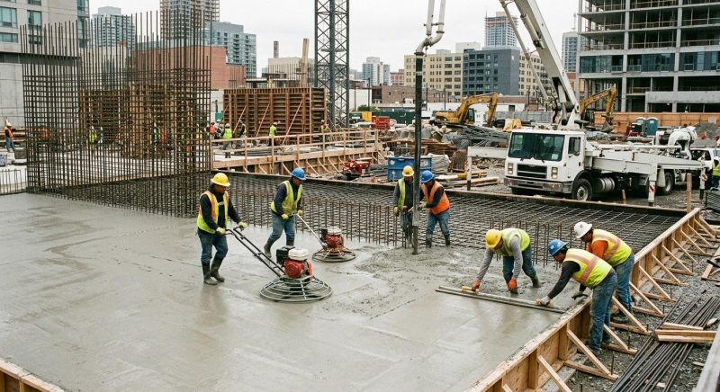 Commercial Slab Construction in Columbus, OH