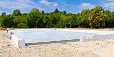 Commercial Slab Installation in Manassas, VA