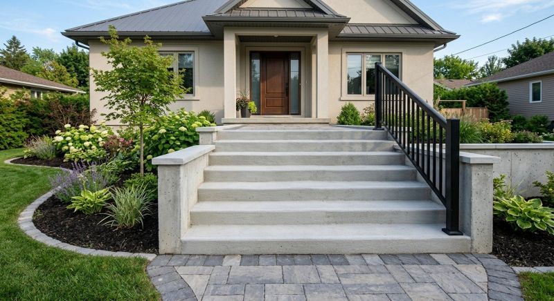 Concrete Stairway Installation in Salt Lake City, UT