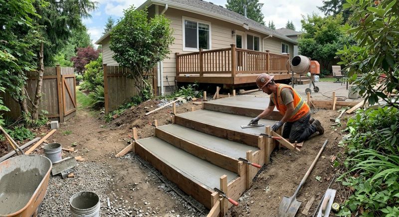 Concrete Steps Replacement in Fort Collins, CO