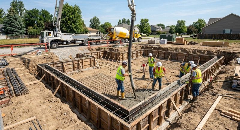 Deep Foundation Installation in Fredericksburg, VA