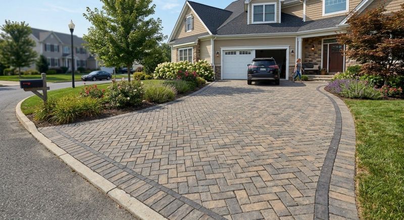 Driveway Pavers Replacement in Denver County, CO