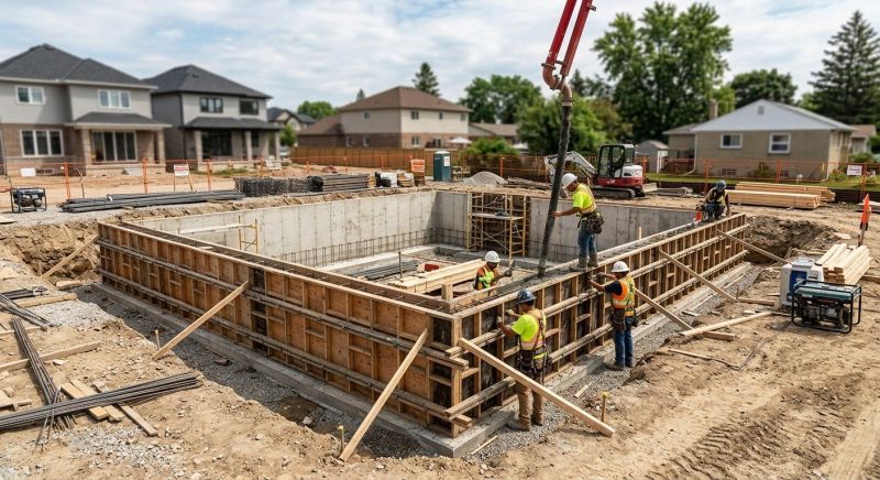 Foundation Construction in Fort Worth, TX