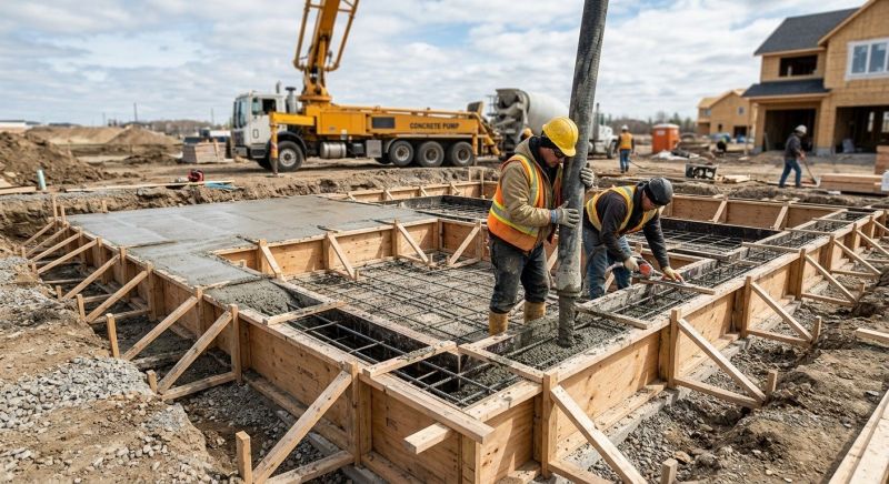 Foundation Wall Pouring in Fort Worth, TX