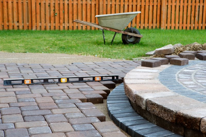Patio Brick Installation in Boston, MA